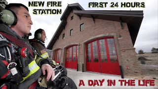 First 24 Hours in a New Fire Station  A Day in the Life [upl. by Manara]