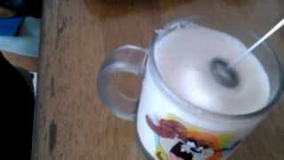 Aerolatte Review Frothing Cold Milk In Under 1 Minute [upl. by Amiel]