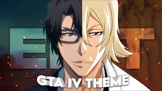 Aizen x Urahara  GTA IV Theme Edit [upl. by Asaeret]